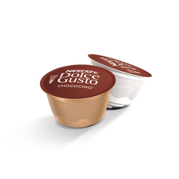 Capsule cafea NESCAFE Dolce Gusto Chococino, 8 capsule cafea + 8 capsule lapte, 256g