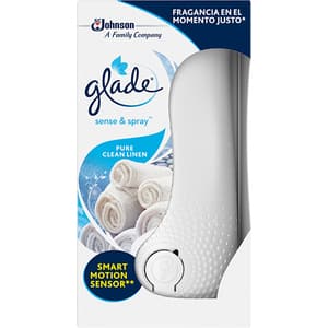 Odorizant de camera GLADE Sense & Spray Clean Linen, 18ml