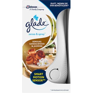 Odorizant de camera GLADE Sense & Spray Collection Bali Sandalwood & Jasmine, 18ml