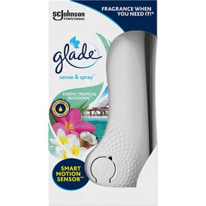 Odorizant de camera GLADE Sense & Spray Tropical Blossom, 18 ml