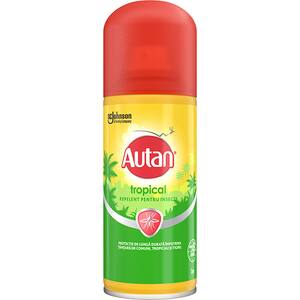 Spray repelent anti-tantari AUTAN Tropical, 100 ml