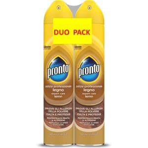 Pachet spray pentru mobila PRONTO Lemn Clasic, 2 x 300ml