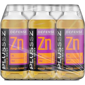 Apa cu vitamine PLUSSSZ Zn bax 0.6L x 6 sticle