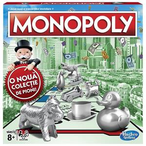 Joc de societate MONOPOLY Clasic C1009, 8 ani+, 2-4 jucatori