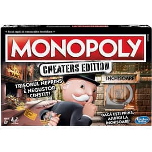 Joc de societate MONOPOLY Cheaters RO E1871, 8 ani+, 2-6 jucatori