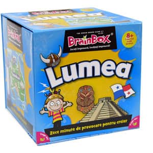 Joc de societate BRAINBOX Lumea BX0018, 8 ani+, 1-6 jucatori
