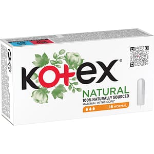 Tampoane KOTEX Natural Normal, 16buc