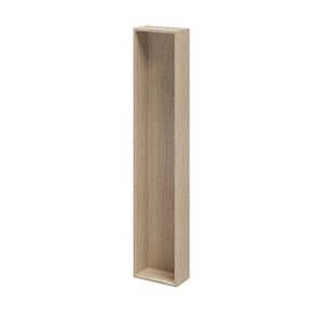 Corp de mobilier GoodHome Atomia, stejar, 187.5 x 37.5 x 20 cm