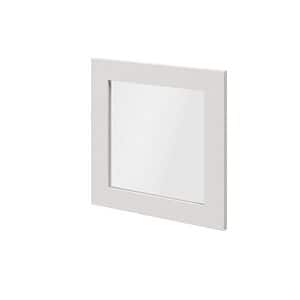 Usa dresing transparenta, sticla, alb, 37 x 37 cm  GoodHome Atomia