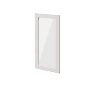 Usa dresing transparenta, sticla, alb, 37 x 75 cm  GoodHome Atomia