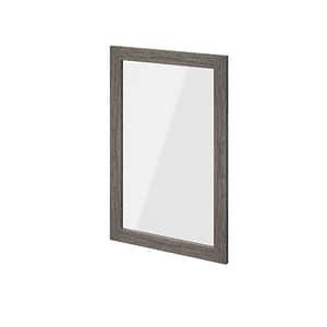 Usa dresing transparenta, sticla, gri stejar, 50 x 75 cm  GoodHome Atomia