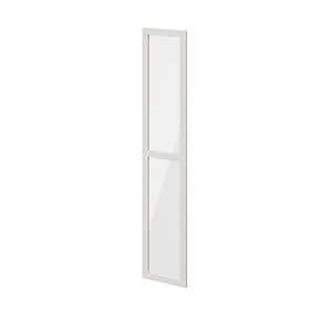 Usa dressing, transparenta, alb, 37x187 cm  GoodHome Atomia