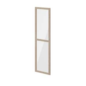Usa dresing transparenta, sticla, stejar, 50 x 187 cm  GoodHome Atomia