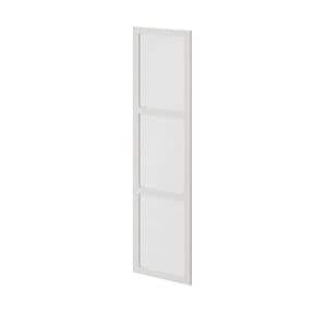Usa dressing, sticla opaca, alb, W50Xh187 cm  GoodHome Atomia