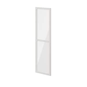 Usa dresing transparenta, sticla, alb, 50 x 187 cm  GoodHome Atomia