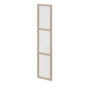 Usa dressing, sticla, stejar, W50Xh225  GoodHome Atomia