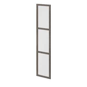 Usa dressing, sticla, W50Xh225 gri stejar  GoodHome Atomia