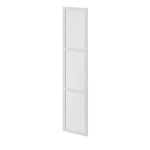 Usa dressing, sticla, alb, W50Xh225  GoodHome Atomia