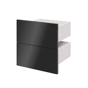 Sertar exterior, 35 x 37 cm, antracit, set 2 bucati  GoodHome Atomia