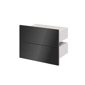 Sertar exterior, 35 x 50 cm, antracit, set 2 bucati  GoodHome Atomia