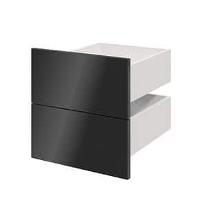 Sertar exterior, 45 x 37 cm, antracit, set 2 bucati  GoodHome Atomia