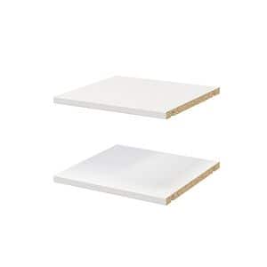 Pachet 2 rafturi, albe, 37 x 35 cm  GoodHome Atomia