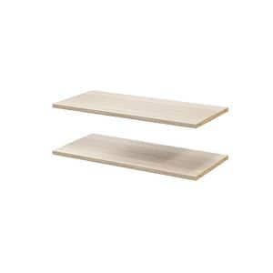 Pachet 2 rafturi, stejar, 75 x 35 cm  GoodHome Atomia