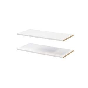 Pachet 2 rafturi, alb 75 x 35 cm  GoodHome Atomia