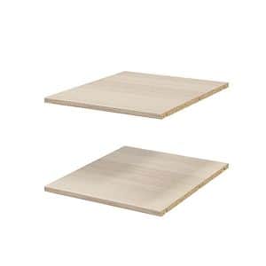 Pachet 2 rafturi, stejar, 50 x 58 cm  GoodHome Atomia