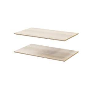 Pachet 2 rafturi, stejar, 100 x 58 cm  GoodHome Atomia