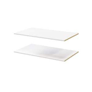 Pachet 2 rafturi, alb, 100 x 58 cm  GoodHome Atomia