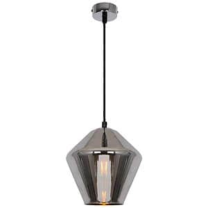 Lustra tip pendul, Transparent, 28 W, 1 x E27  GoodHome Flachee