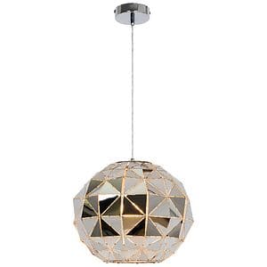 Lustra tip pendul, Argintiu, 28 W, 1 x E27  GoodHome Edasich