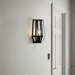 Aplica incandescent, 1 bec, E27, 10 W  GoodHome Nantan