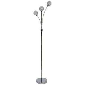Lampadar Argintiu, G9, 40 W, 165 cm  GoodHome Phaidros