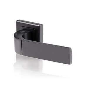 Set manere, rozete cheie incluse, aluminiu, negru, usi de interior  Yale Bologna