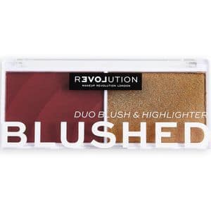 Fard de obraz MAKEUP REVOLUTION Relove Colour Play Blushed Duo Wishful, 5.8g