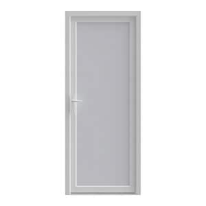 Usa de intrare, fara geam, dreapta, PVC, 90 x 205 cm, alb