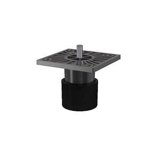 Picioare reglabile, joase, dresing, gri, plastic  GoodHome Atomia