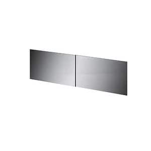 Usa Culisanta, cu oglinda, argintiu, 200 cm  GoodHome Atomia