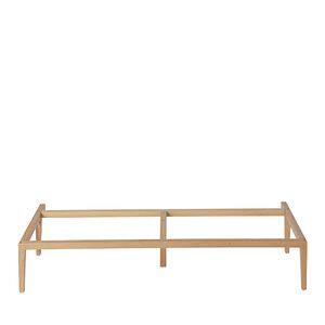 Cadru baza cu 4 picioare GOODHOME Avela, 120 x 21 x 45 cm, lemn, maro