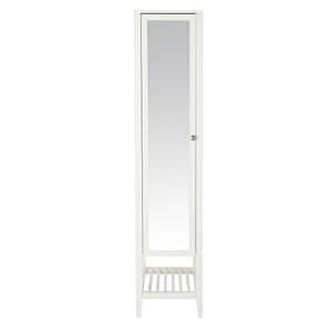 Dulap baie GoodHome Perma, 185 x 40 x 36 cm, alb