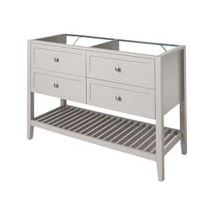 Baza lavoar GoodHome Perma, 4 sertare, 120 cm, gri