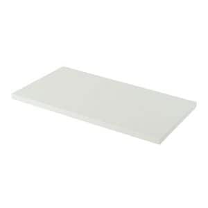 Blat baie GoodHome Perma, 80 x 45.2 x 2.8 cm, alb