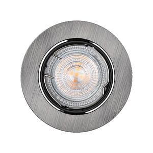 Set 10 Spoturi Crom Led 8.5Cm