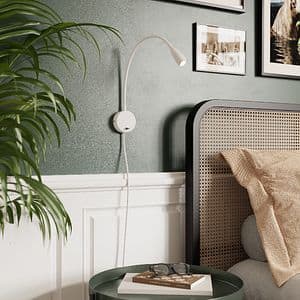 Aplica LED, alba 1 bec, 4.1 W, 270 lm  GoodHome Homven