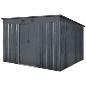Magazie GOODHOME, metal, 267 x 310 x 199 cm, gri