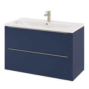 Baza pentru lavoar, suspendata, Albastru, 100 x 60 cm  GoodHome Imandra