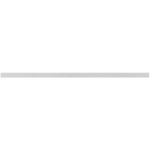 Cornisa bucatarie GOODHOME Ashmead, 240 x 1.6 cm, gri mat