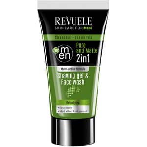 After Shave REVUELE Men Carbune activ si ceai verde, 180ml